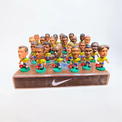 Coleção completa mini craques 24 jogadores