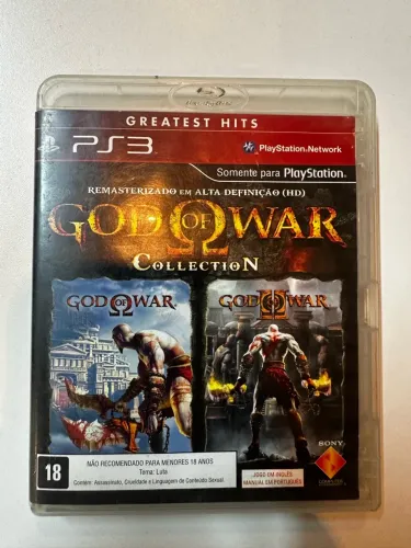 God of war collection 1 e 2 - Ps3