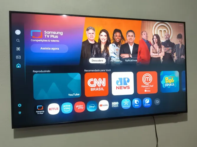 SMART TV 50 SAMSUNG CRISTAL 4K<br>XBOX INTEGRADO ? <br>ALEXA<br>COMANDO DE ? VOZ