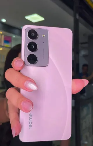 Smartphone Novo Lacrado - C75X - Prova D Água - 256Gb/8Ram rosa  + Versão Global 