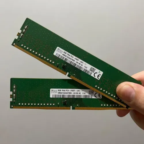 Kit Memória Ram 16GB DDR4 2400MHz CL 17 SK Hynix HMA81GU6AFR8N ( 2 x 8GB )