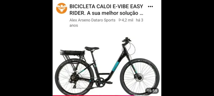 Bicicleta caloi EASY RIDER