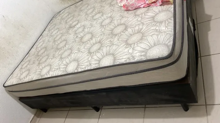 Cama box casal Ortobom