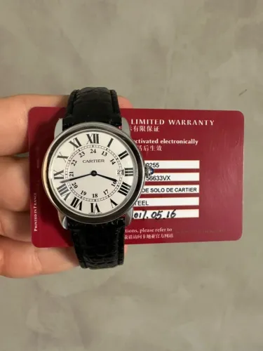 Relógio Cartier Ronde 36mm