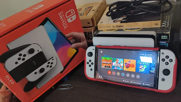 NINTENDO SWITCH OLED DESBLOQUEADO