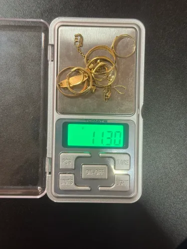 Ouro 18k 12g para uso ou derreter
