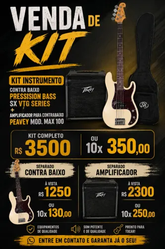 Kit instrumento Musical 