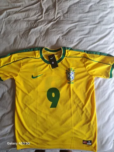 COMBO BRASIL.( 1 Camisa Retro, 1 Camisa Polo , 1 Baby Look Tamanhos M