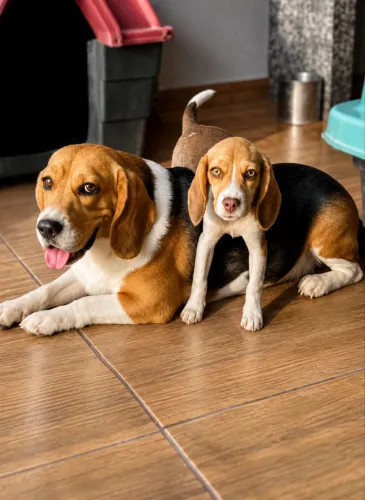 MINI BEAGLE RED 13 POLEGADAS