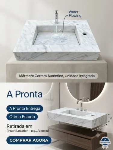 Bancada em Mármore