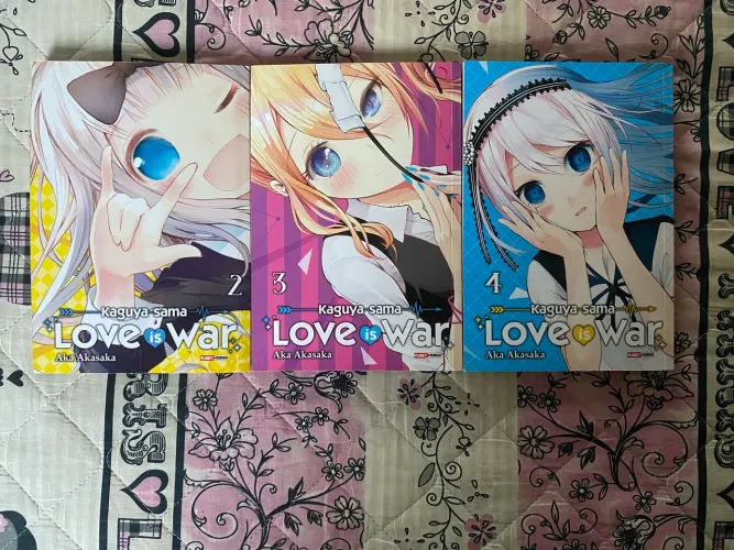 Mangá Kaguya-sama: Love is War - Vol. 2 ao 4
