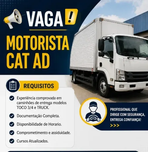 MOTORISTA DE CAMINHÃO