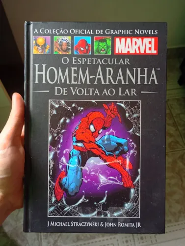 Livro homem aranha