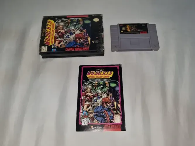 Wild Cats Original Snes Americana Super Nintendo