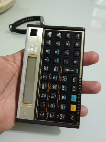 calculadora financeira HP 12C original