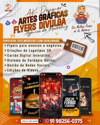 Criação de Artes mídias para Redes Sociais (Divulgue de forma Profissional)