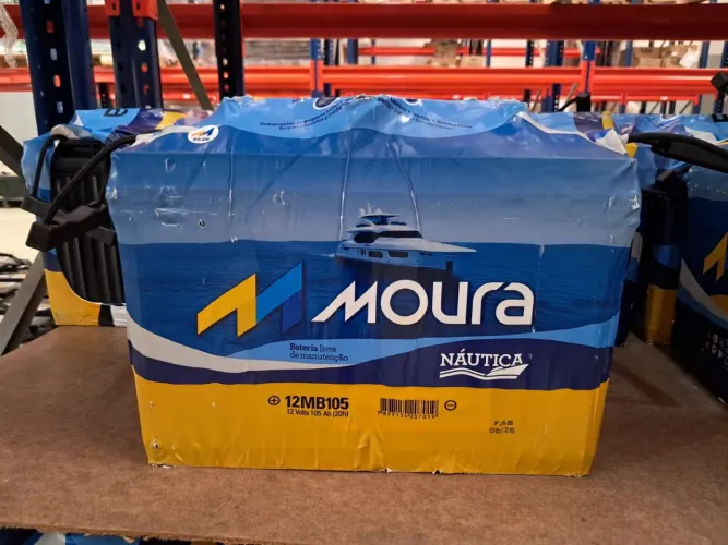 BATERIA MOURA NÁUTICA 105 amp 150amp 220amp 