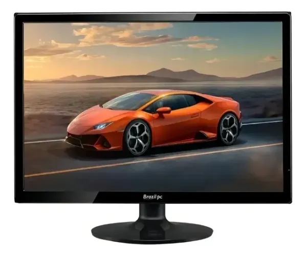 Monitor Led 15.4 Polegadas Widescreen Hdmi | Vga | Vesa | Cor Preto