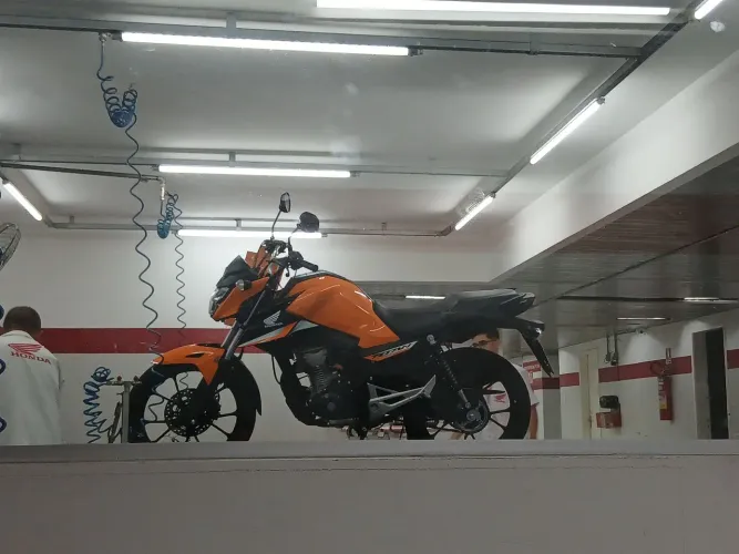 CG 160 Titan 25/25 Laranja | 14.000 km 
