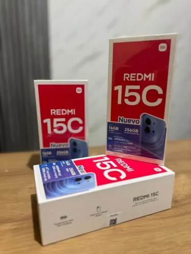 Xiaomi Redmi 15C - 8/256GB | Preto ou Azul