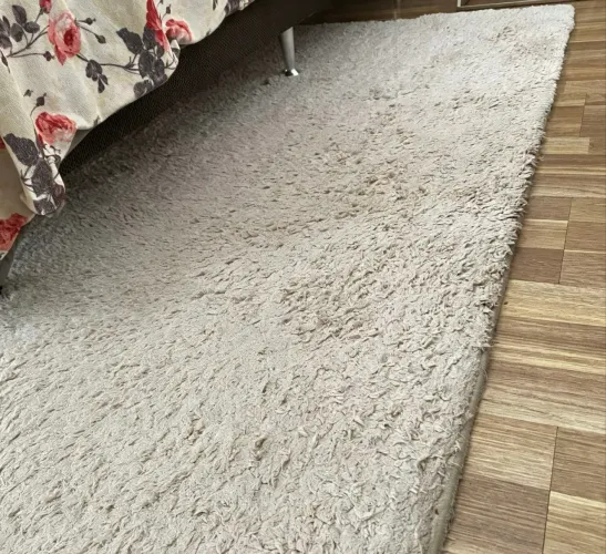 Tapete Positano Creme 2,50x2,00m - Niazitex (Ótimo Estado)
