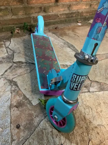 Patinete Infantil 2 Rodas em Metal - Leve e Resistente