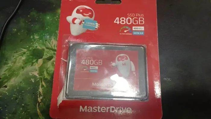 SSD Mater Driver 480 GB , novo.