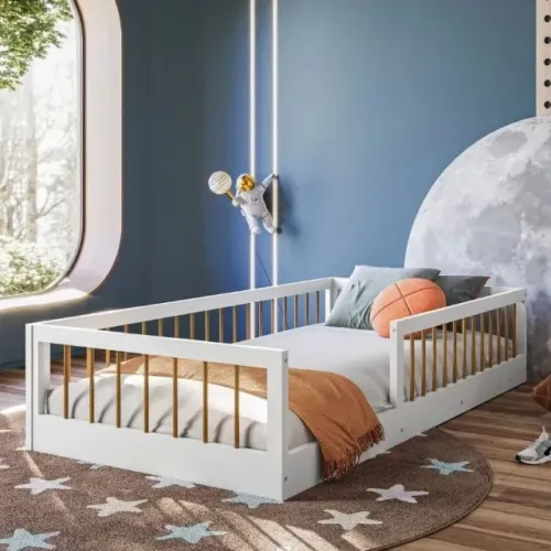Cama Montessoriana Ana Solteiro - VELLARI MOVEIS (ENTREGA IMEDIATA)