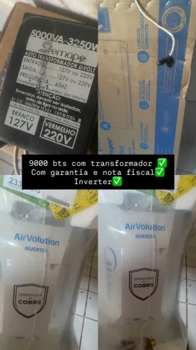 Ar novo com transformador