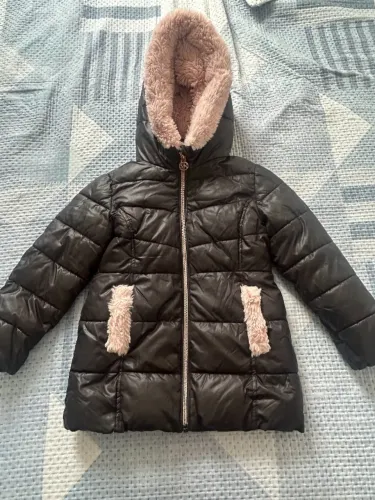 Jaqueta puffer Michael Kors infantil, tam. 5/6