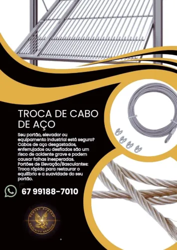 Cabo de Aço para portão: Estabilidade e Segurança