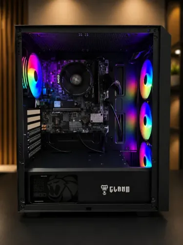 PC Gamer Ryzen 5 7600X + B840M 8GB SSD NVMe M.2 256GB + Fonte 600W | Plataforma AM5