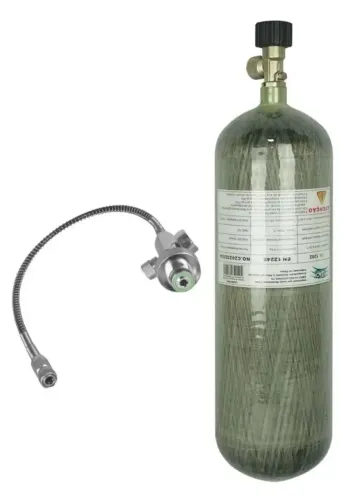 Cilindro Scuba fibra de carbono Leao 300 var 6.8 L