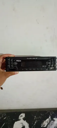 Rádio som funcionando