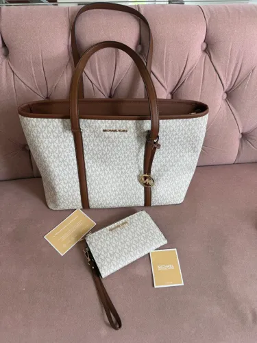 Conjunto Bolsa e Carteira Clutch - Michael Kors - ORIGINAL