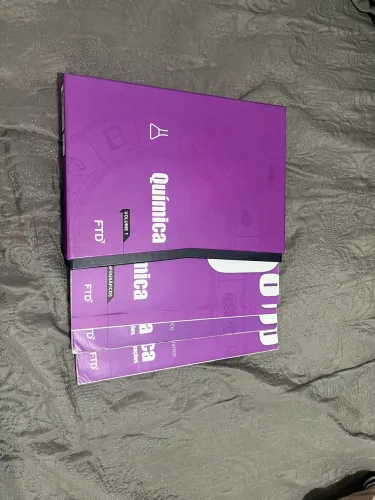 Livros de Química e Física FTD