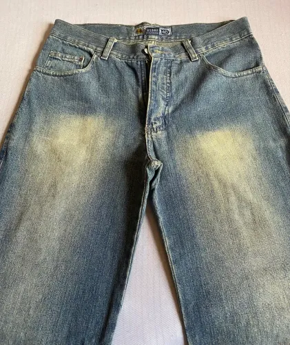 Calça jeans acid wash - Tamanho 40
