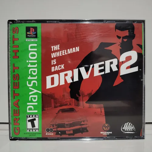 Driver 2 PS1 Original Americano Completo Playstation 1 One Jogo CIB