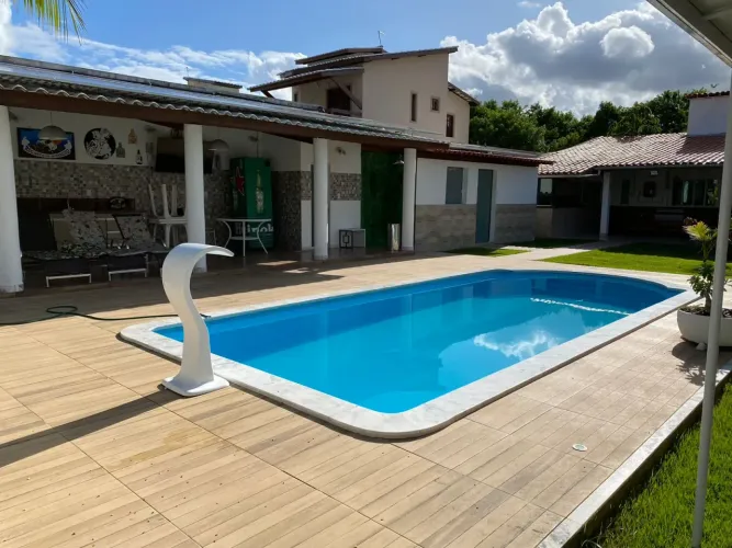 Barra de Jacuípe - Casa para Aluguel toda equipada