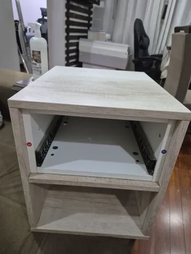 Par de criado mudo suspenso 100% mdf