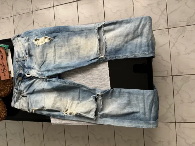 CALÇA JEANS, CALVIN KLEIN, ORIGINAL, TAMANHO 40, SKINNY.
