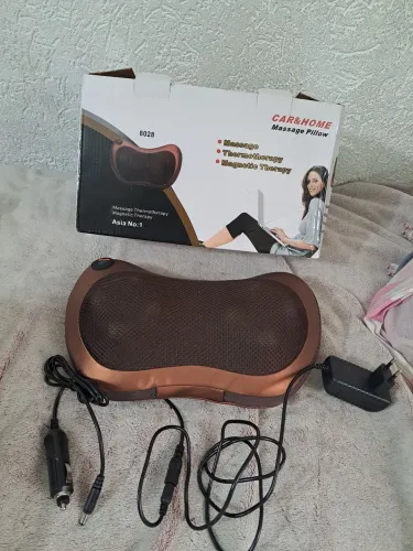 Almofada Encosto Massageador Shiatsu Bivolt