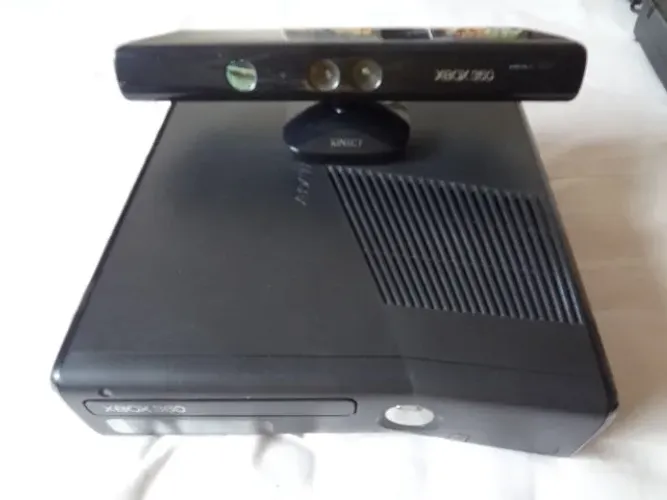 Xbox 360 slim destravado Rgh 3.0 com kinect e hd 500gb lotado de jogos