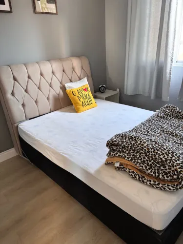 CAMA DE CASAL + CAMA AUXILIAR ? ESTADO DE NOVA!