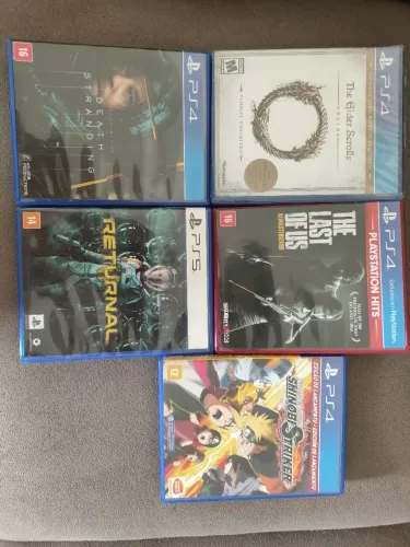 Jogos ps4 e play 5 