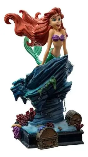 Disney Estátua Comemorativa 100 Anos Pequena Sereia