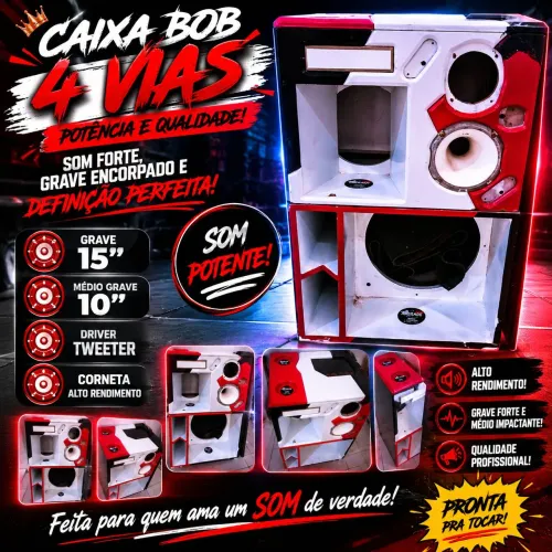 Caixa Bob 4 Vias