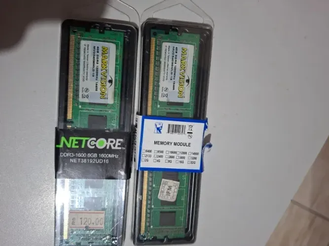 KIT 12GB RAM DDR3 - 3x4GB - MEMÓRIA PARA PC
