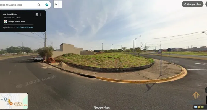 Terreno de esquina na avenida principal do Mais Parque Mirassol