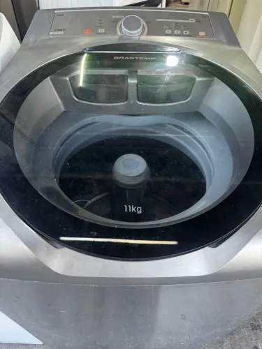 Máquina de lavar 11kg inox Brastemp